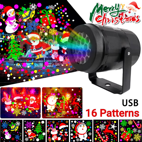 Lampada proiettore natale led - natale,