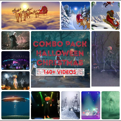 Confezione 160 video natale - natale, e